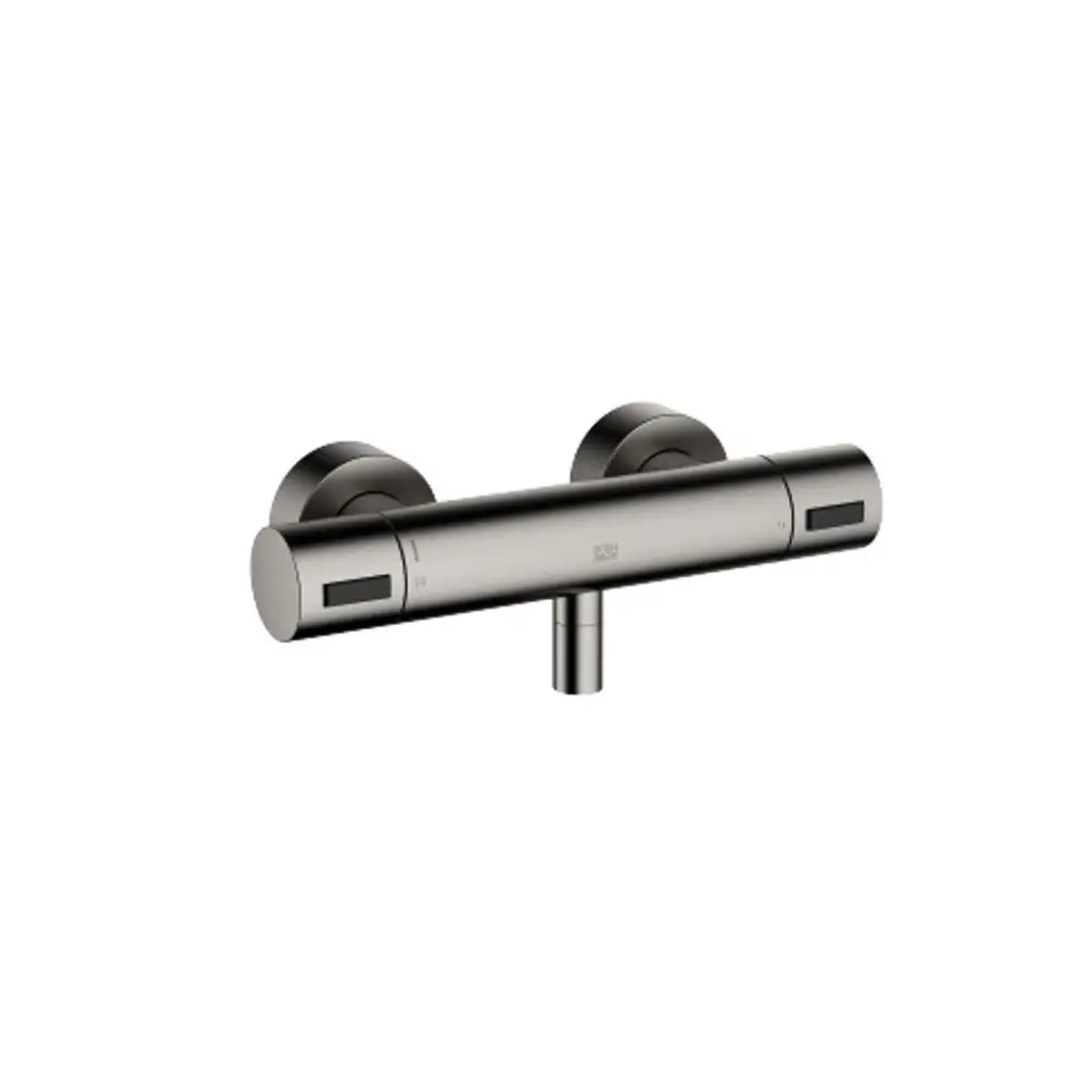 DORNBRACHT Brause-Thermostat für Wandmontage SERIENSPEZIFISCH 34442979 Dark Platinum gebürstet, 34442979-99 Galeriebild 1